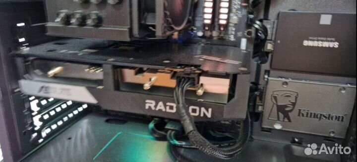 Видеокарта asus Radeon RX 6650XT новая на гарантии