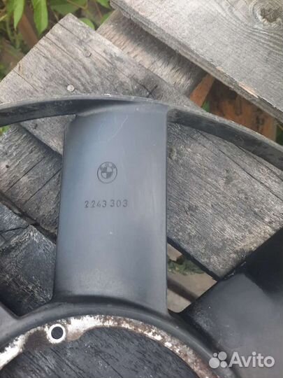 Крыльчатка вентилятора бмв е39 530d 525d