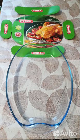 Форма для запекания Pyrex (стекло), новая