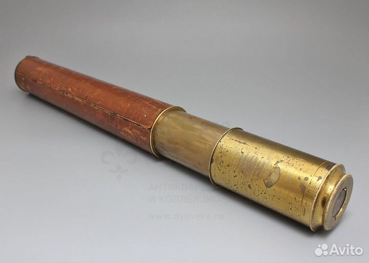 Старинная подзорная труба капитана, Европа, 19в