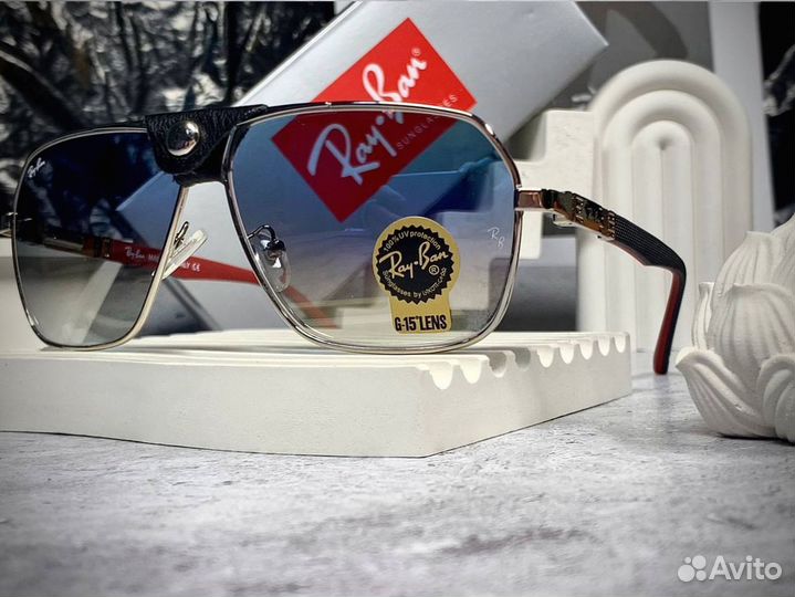 Очки Ray Ban Aviator градиент
