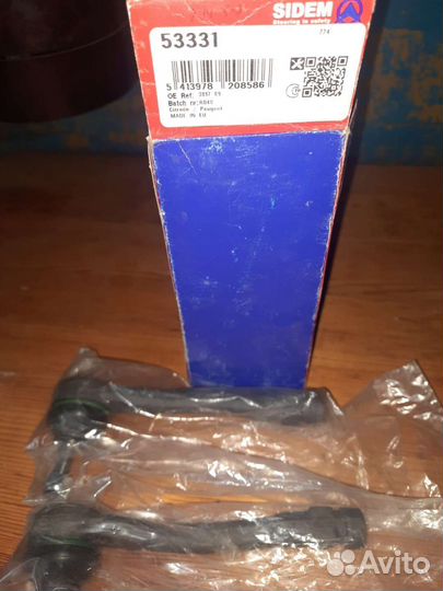 Рулевые наконечники citroen c4