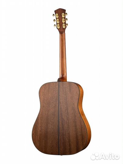 Cort gold-D6-wcase-NAT - aкустическая гитара, цвет