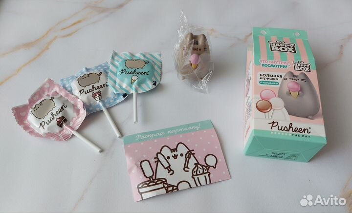 Фигурка Пушин Happy box Pusheen