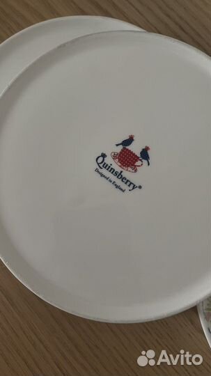 Набор десертных тарелок Quinsberry 16см 6шт