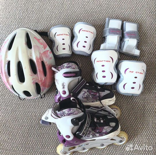 Детские ролики и защита