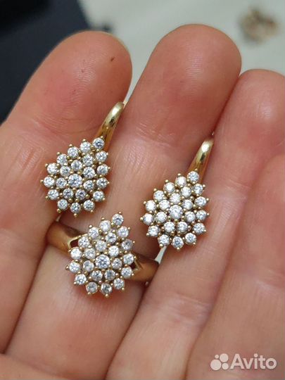 Золотой комплект 585