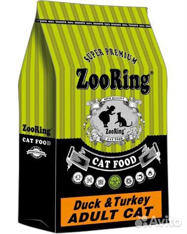 Зооринг. Экокорм малозерновой для кошек и собак