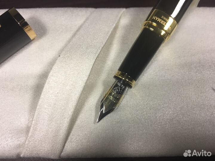 Ручка перо Waterman Exception Ideal Black оригинал