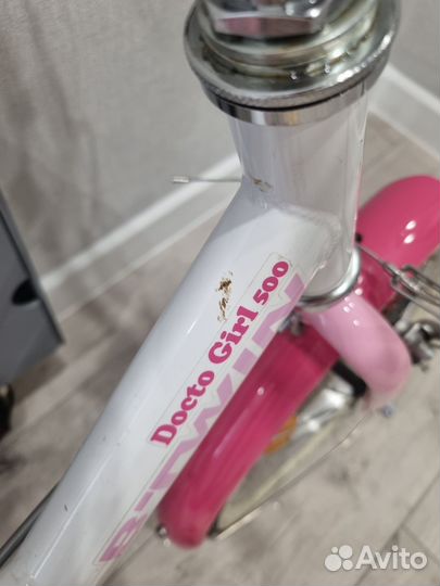 Детский велосипед бу b'twin docto girl