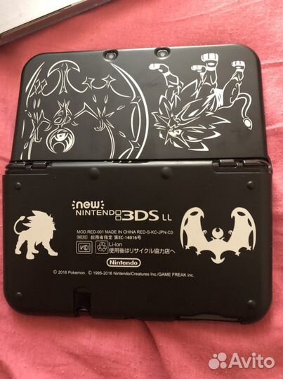 New Nintendo 3ds xl прошитая solgaleo and lunala