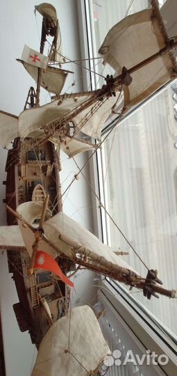 Корабль ручной работы под восстановление