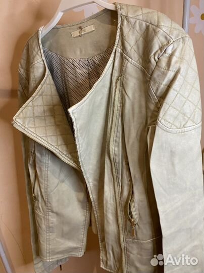 Куртка кожаная косуха женская/женская куртка