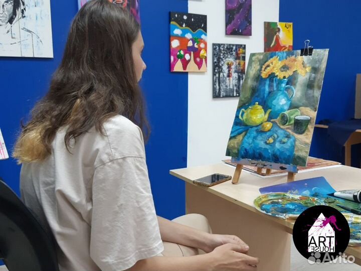 Обучение живописи рисованию академическому рисунку