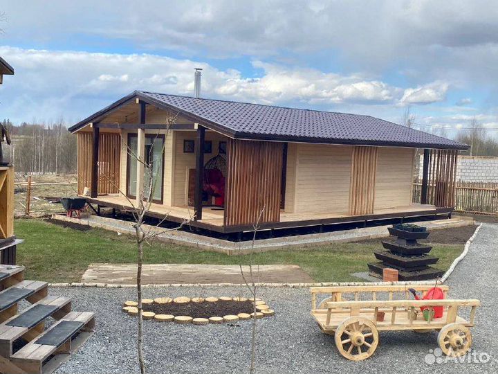 Каркасный дом 6х8