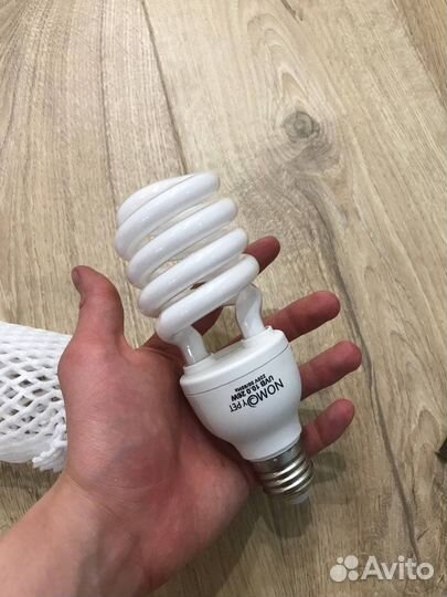 Ультрафиолетовая лампа для рептилий (уф лампа)