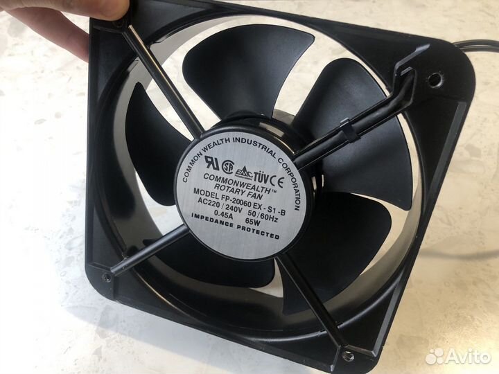 Вентилятор 424 м3/ч