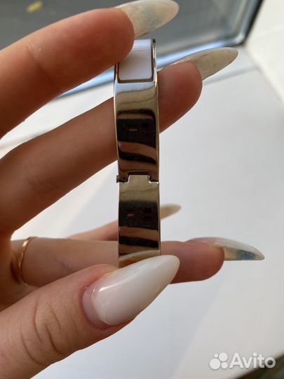 Браслет hermes серебро