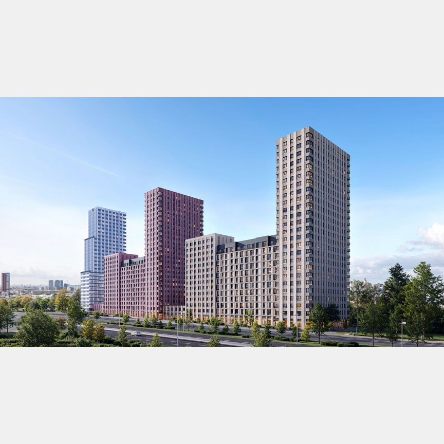 3-к. квартира, 67,8 м², 23/28 эт.