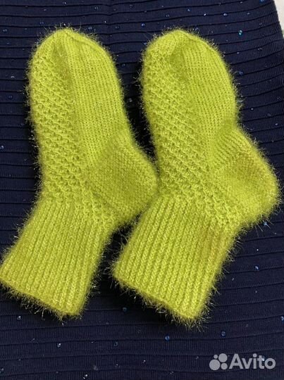 Носки с блестящими нитями