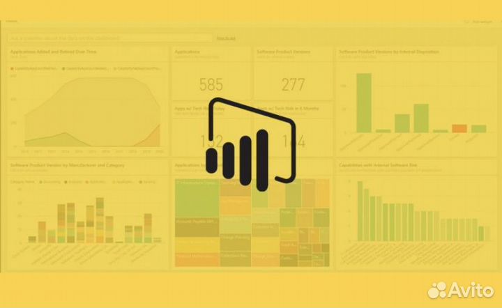 Программа power bi. Отчеты, дашборды, графики