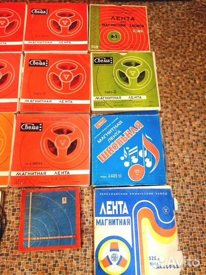 Магнитная лента, для катушечного магнитафона