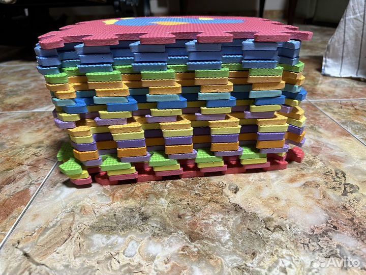 Детские коврики пазл