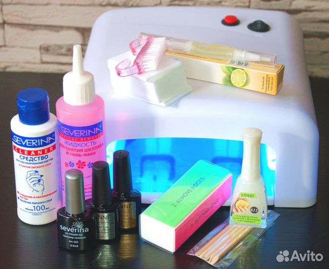 Набор для шеллак маникюра