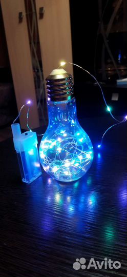 Новогодняя лампа - гирлянда