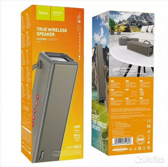Беспроводная колонка Hoco HC3 Bluetooth портативна