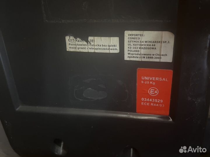 Детское кресло в машину
