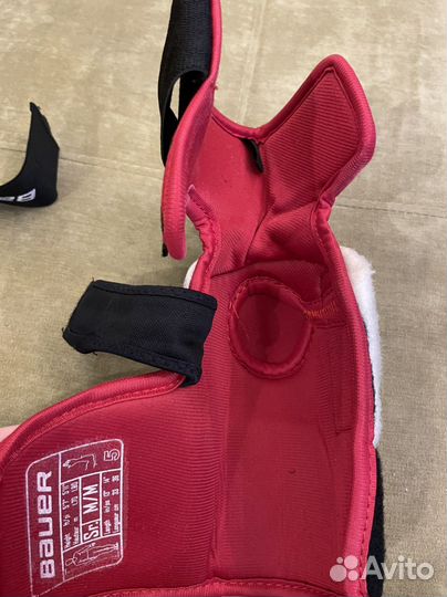 Налокотники хоккейные bauer sr