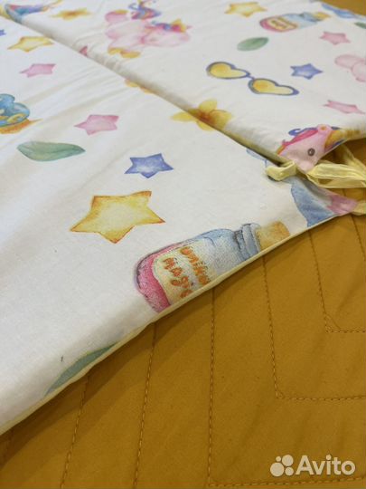 Бортики на детскую кроватку