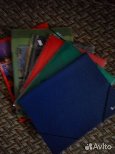 Папки канцелярские разные