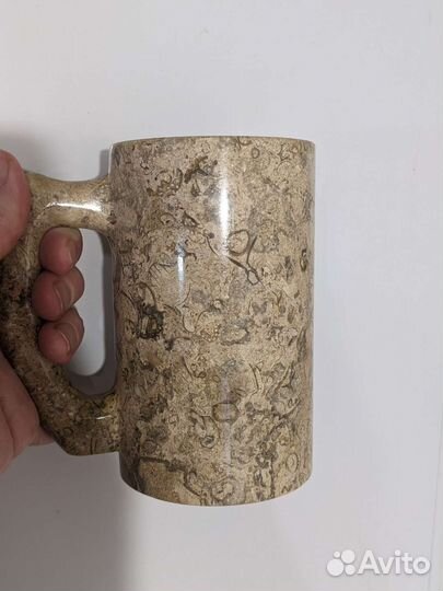 Кружка из натурального камня