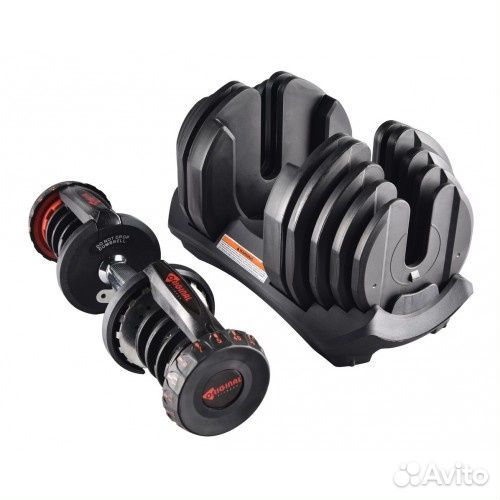 Комплект гантелей с подставкой 24 кг Original Fitn