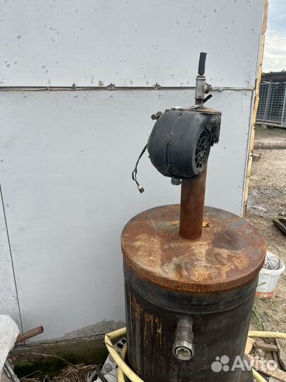 Котел на отработанном масле, отработке