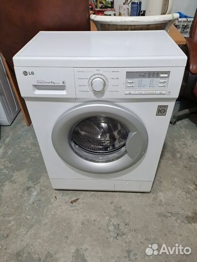 Lg direct drive 4кг 1000об/узкая 35см доставка