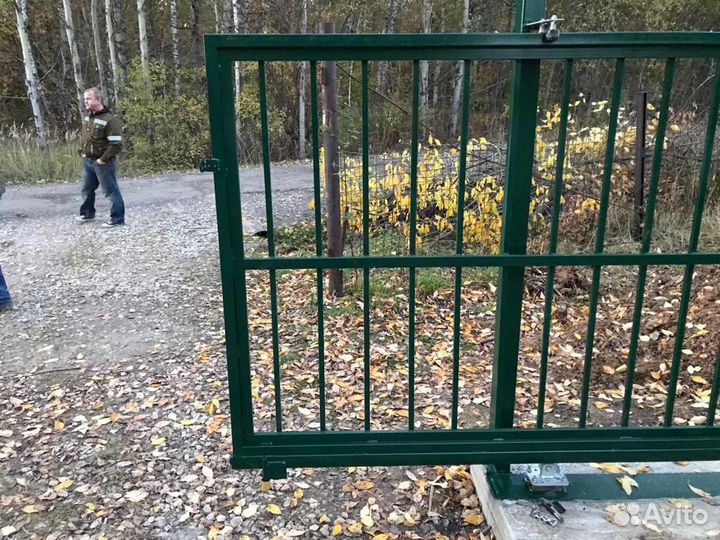 Откатные ворота и заборы