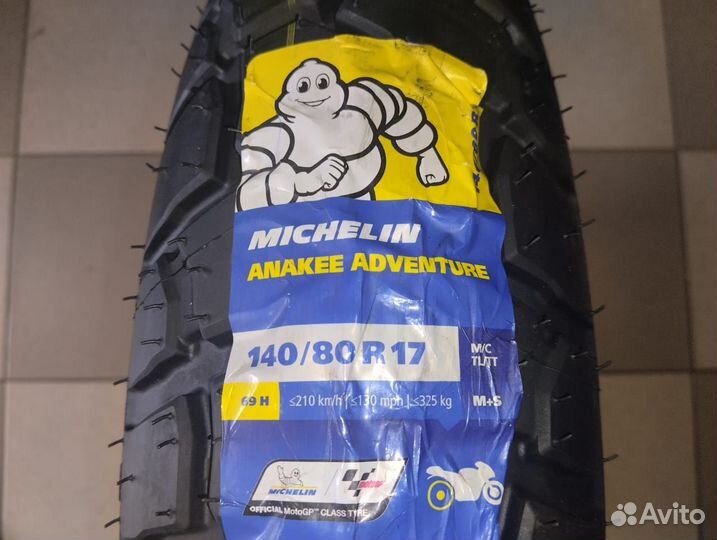 Мотошина Michelin Anakee Adventure 140/80R17 69H