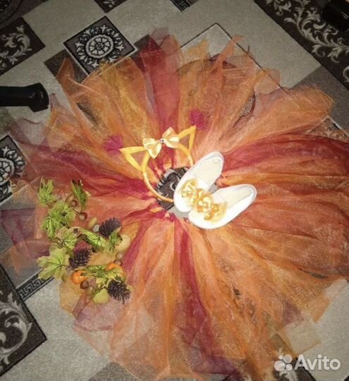 Костюм белочки лисички 104