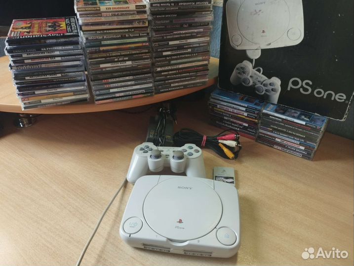 Sony PlayStation One, читает идеально