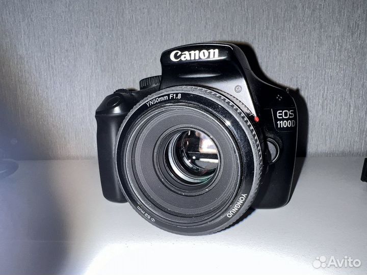 Зеркальный фотоаппарат canon eos 1100d