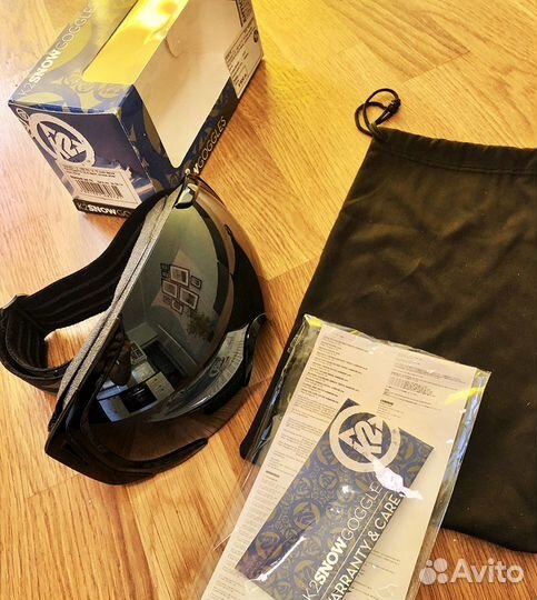 Маска (очки) К2 PhotoAntic DLX Smoke/Silver Tripic