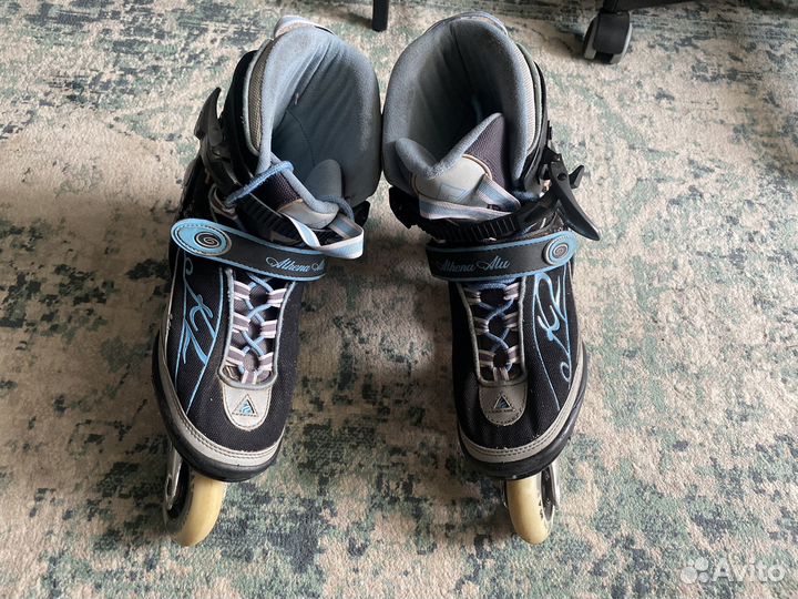 Ролики k2 athena alu w б/у