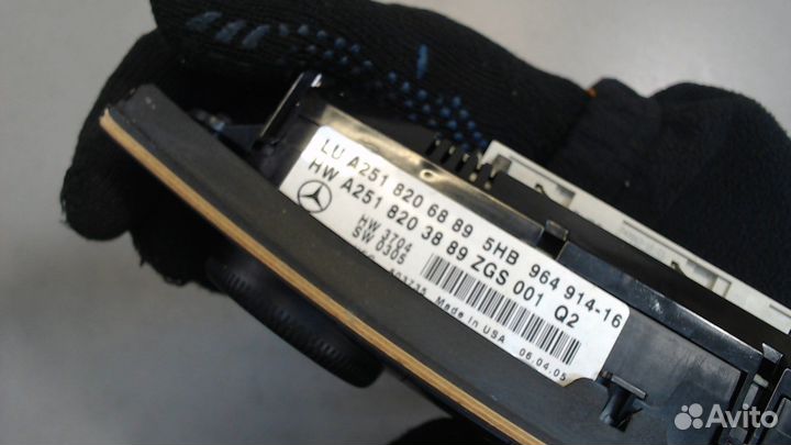 Переключатель отопителя Mercedes ML W164, 2006