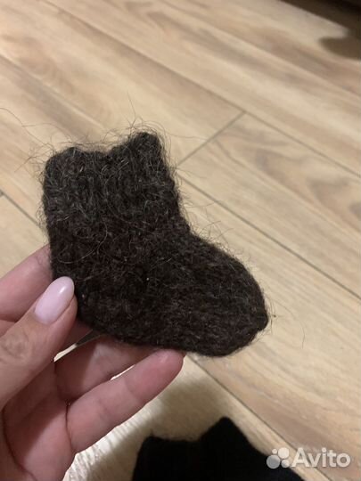 Шерстяные носки для недоношенных детей