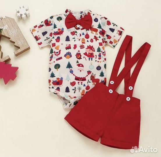 Новогодний комплект для малышей 86