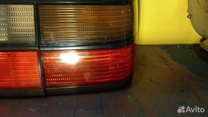 Hella red black passat b3