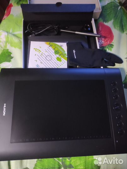 Графический планшет Huion h610pro v2